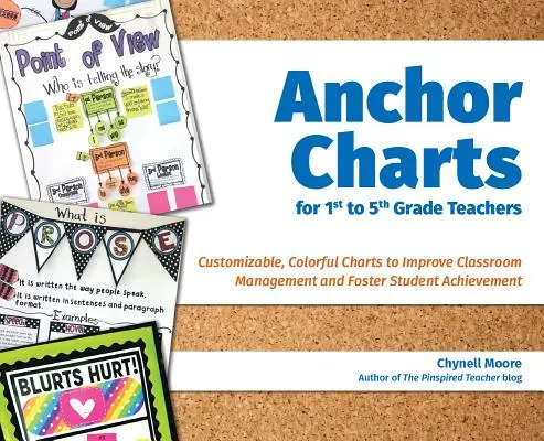 Anchor Charts for 1st to 5th Grade Teachers: Tablas de colores personalizables para mejorar la gestión del aula y fomentar el rendimiento de los alumnos - Anchor Charts for 1st to 5th Grade Teachers: Customizable Colorful Charts to Improve Classroom Management and Foster Student Achievement