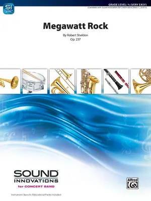 Megawatt Rock: Op.237, Partitura y particellas - Megawatt Rock: Op.237, Conductor Score & Parts