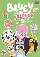 Bluey Bluey y sus amigos Actividad de pegatinas - Bluey: Bluey and Friends Sticker Activity
