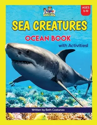 Libro de actividades con criaturas marinas para niños. - Super Fun Sea Creatures Ocean Book with Activities for Kids!