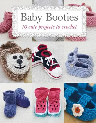 Patucos de bebé - 10 bonitos proyectos a ganchillo - Baby Booties - 10 Cute Projects to Crochet