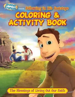 Libro de colorear y actividades: Ep.09: Siguiendo sus pasos - Coloring & Activity Book: Ep.09: Following in His Footsteps