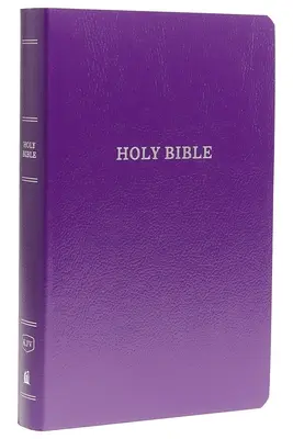 RVR, Biblia de regalo y premio, imitación piel, púrpura, edición con letras rojas - KJV, Gift and Award Bible, Imitation Leather, Purple, Red Letter Edition