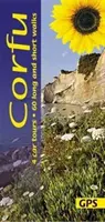 Corfu Sunflower Guide - 60 rutas cortas y largas con mapas detallados y GPS; 4 rutas en coche con mapa extraíble. - Corfu Sunflower Guide - 60 long and short walks with detailed maps and GPS; 4 car tours with pull-out map