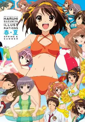 Ilustraciones de Haruhi Suzumiya: Primavera y verano - Haruhi Suzumiya Illustrations: Spring & Summer