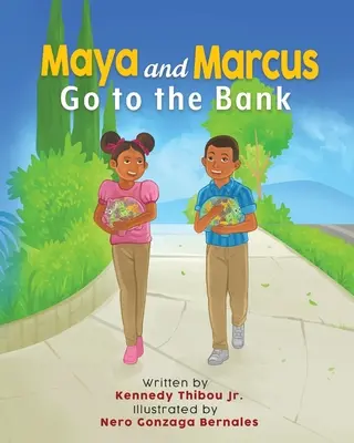 Maya y Marcus van al banco - Maya and Marcus Go to the Bank