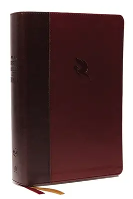 NKJV, Biblia de la Vida Llena del Espíritu, Tercera Edición, Imitación Cuero, Borgoña, Indexada, Edición Letra Roja, Impresión Confort: Equipamiento del Reino a través de la - NKJV, Spirit-Filled Life Bible, Third Edition, Imitation Leather, Burgundy, Indexed, Red Letter Edition, Comfort Print: Kingdom Equipping Through the