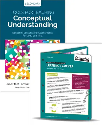 Paquete: Stern: Herramientas para la enseñanza de la comprensión conceptual, Secundaria + Stern: Guía práctica para la transferencia del aprendizaje - Bundle: Stern: Tools for Teaching Conceptual Understanding, Secondary + Stern: On-Your-Feet Guide to Learning Transfer