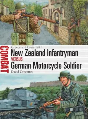 Soldado de infantería neozelandés contra soldado motorizado alemán: Grecia y Creta 1941 - New Zealand Infantryman Vs German Motorcycle Soldier: Greece and Crete 1941