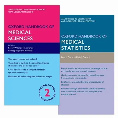 Oxford Handbook of Medical Science 2e y Oxford Handbook of Medical Statistics 2e Pack - Oxford Handbook of Medical Science 2e and Oxford Handbook of Medical Statistics 2e Pack