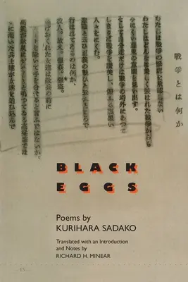 Huevos negros: Poemas de Kurihara Sadako - Black Eggs: Poems by Kurihara Sadako