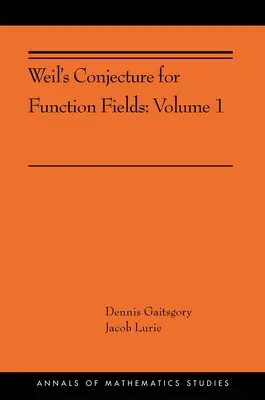 Conjetura de Weil para campos de funciones: Volumen I (Ams-199) - Weil's Conjecture for Function Fields: Volume I (Ams-199)