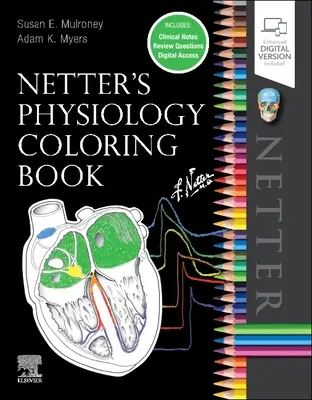 Libro de fisiología para colorear de Netter - Netter's Physiology Coloring Book