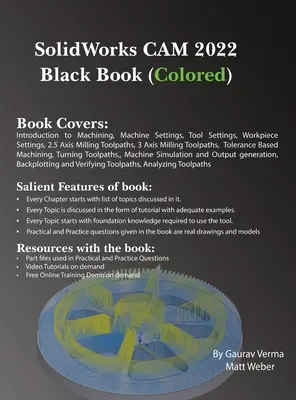 SolidWorks CAM 2022 Libro negro (coloreado) - SolidWorks CAM 2022 Black Book (Colored)