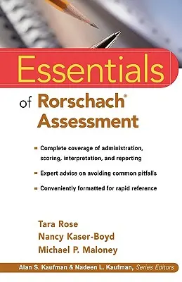 Lo esencial de Rorschach - Rorschach Essentials