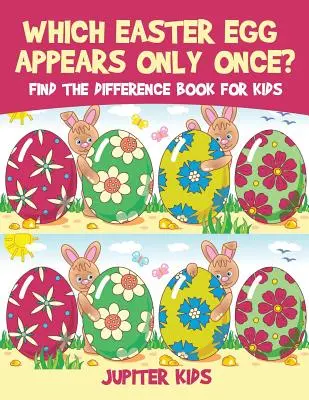 ¿Qué huevo de Pascua aparece una sola vez? Encuentra las diferencias - Which Easter Egg Appears Only Once? Find the Difference Book for Kids