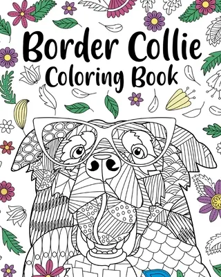 Libro para colorear de Border Collie - Border Collie Coloring Book