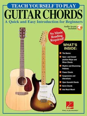 Aprenda a tocar acordes de guitarra: Una introducción rápida y fácil para principiantes - Teach Yourself to Play Guitar Chords: A Quick and Easy Introduction for Beginners