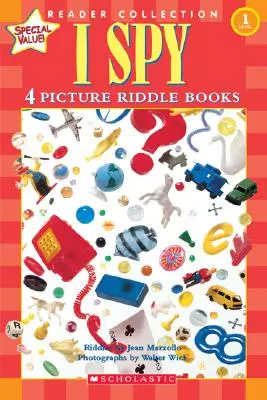 Yo espío (Scholastic Reader, Nivel 1): 4 Picture Riddle Books - I Spy (Scholastic Reader, Level 1): 4 Picture Riddle Books