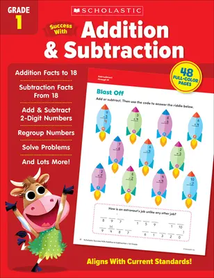 Scholastic Success con Suma y Resta Grado 1 - Scholastic Success with Addition & Subtraction Grade 1