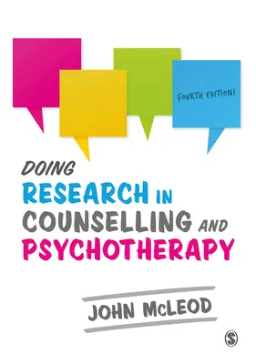 Investigación en asesoramiento y psicoterapia - Doing Research in Counselling and Psychotherapy