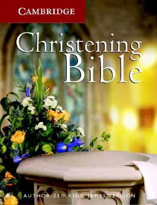 Biblia para bautizos-KJV - Christening Bible-KJV