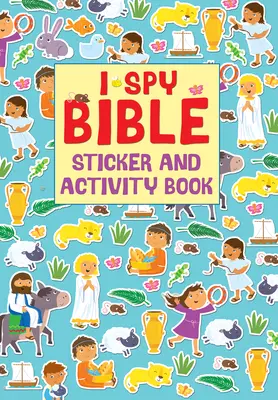 Libro de pegatinas y actividades Veo-Veo la Biblia - I Spy Bible Sticker and Activity Book