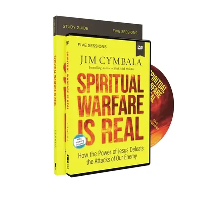 La guerra espiritual es real Guía de estudio con DVD: Cómo el poder de Jesús derrota los ataques de nuestro enemigo - Spiritual Warfare Is Real Study Guide with DVD: How the Power of Jesus Defeats the Attacks of Our Enemy