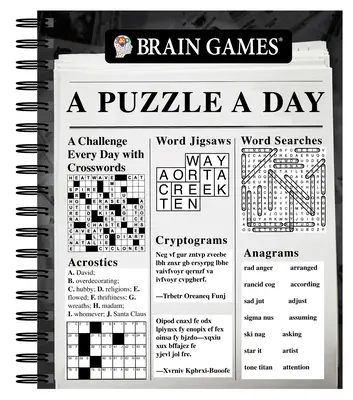 Juegos de ingenio - Un rompecabezas al día - Brain Games - A Puzzle a Day