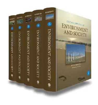 Enciclopedia de Medio Ambiente y Sociedad: Conjunto de cinco volúmenes - Encyclopedia of Environment and Society: Five-Volume Set