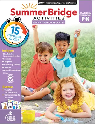 Summer Bridge Activities Español Prek-K, Grados Pk - K - Summer Bridge Activities Spanish Prek-K, Grades Pk - K