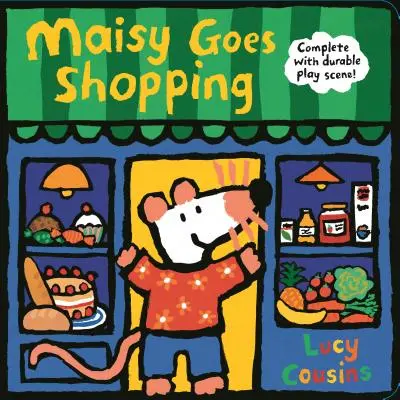 Maisy Va De Compras: Completo con Escena de Juego Duradera: Un libro desplegable y para jugar - Maisy Goes Shopping: Complete with Durable Play Scene: A Fold-Out and Play Book