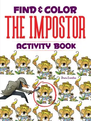 Libro de actividades «Encuentra y colorea al impostor - Find & Color the Impostor Activity Book