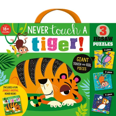 Nunca toques a un tigre Jigsaw [Con puzzle] - Never Touch a Tiger! Jigsaw [With Puzzle]