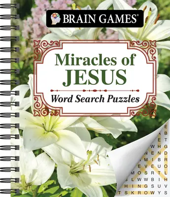 Juegos de ingenio - Milagros de Jesús Sopas de letras - Brain Games - Miracles of Jesus Word Search Puzzles