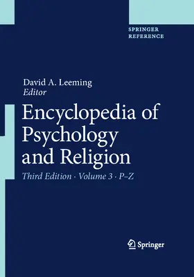 Enciclopedia de Psicología y Religión - Encyclopedia of Psychology and Religion