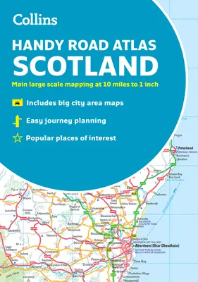 Collins Handy Road Atlas Escocia: A5 Rústica - Collins Handy Road Atlas Scotland: A5 Paperback
