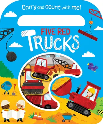 Cinco camiones rojos - Five Red Trucks