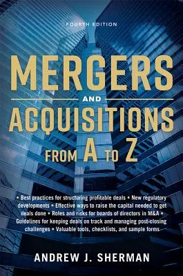 Fusiones y adquisiciones de la A a la Z - Mergers and Acquisitions from A to Z