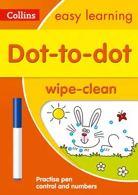 Dot-to-Dot Libro de actividades para niños de 3 a 5 años - Ideal para aprender en casa - Dot-to-Dot Age 3-5 Wipe Clean Activity Book - Ideal for Home Learning