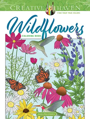 Libro para colorear Creative Haven Wildflowers - Creative Haven Wildflowers Coloring Book