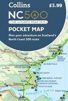 NC500 Pocket Map - Planifique su aventura en la Ruta 500 de la Costa Norte de Escocia - NC500 Pocket Map - Plan Your Adventure on Scotland's North Coast 500 Route