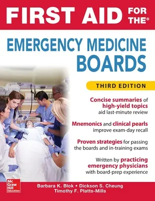 First Aid for the Emergency Medicine Boards Tercera edición - First Aid for the Emergency Medicine Boards Third Edition