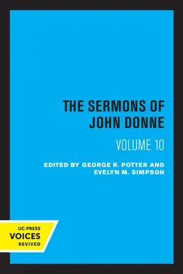 Sermones de John Donne, Tomo X - The Sermons of John Donne, Volume X