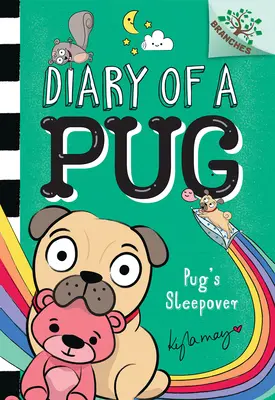 Pug's Sleepover: Un Libro de Ramas (Diario de un Pug #6) - Pug's Sleepover: A Branches Book (Diary of a Pug #6)