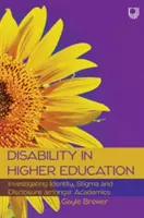 La discapacidad en la enseñanza superior: Investigating Identity, Stigma and Disclosure Amongst Disabled Academics (La investigación de la identidad, el estigma y la divulgación entre académicos discapacitados) - Disability in Higher Education: Investigating Identity, Stigma and Disclosure Amongst Disabled Academics