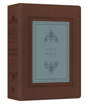 La Biblia de Estudio KJV - Letra Grande - Indexada [incrustación verde azulado] - The KJV Study Bible - Large Print - Indexed [teal Inlay]