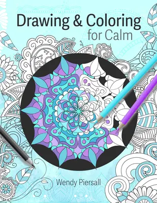 Dibujar y colorear para calmarse: Páginas de dibujo de mandalas relajantes para adultos (Arteterapia) - Drawing and Coloring for Calm: Relaxing Mandala Drawing Pages for Adults (Art Therapy)