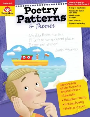 Patrones y temas poéticos: Grados 3-6+ - Poetry Patterns & Themes: Grades 3-6+