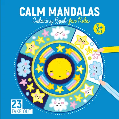 Libro para colorear Calmadamente creativo para niños: 23 diseños - Calmly Creative Coloring Book for Kids: 23 Designs